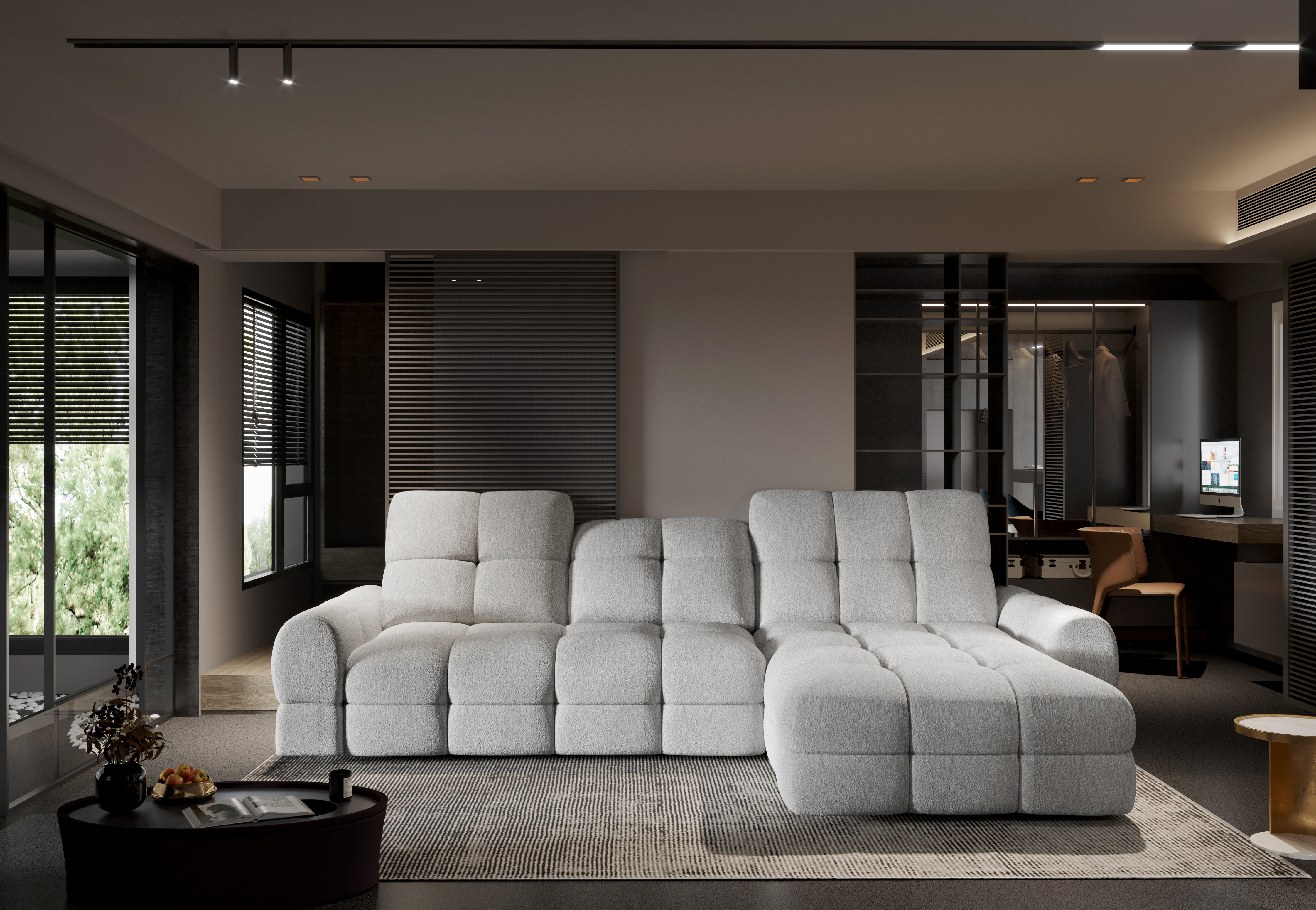 Gio Azure Sectional